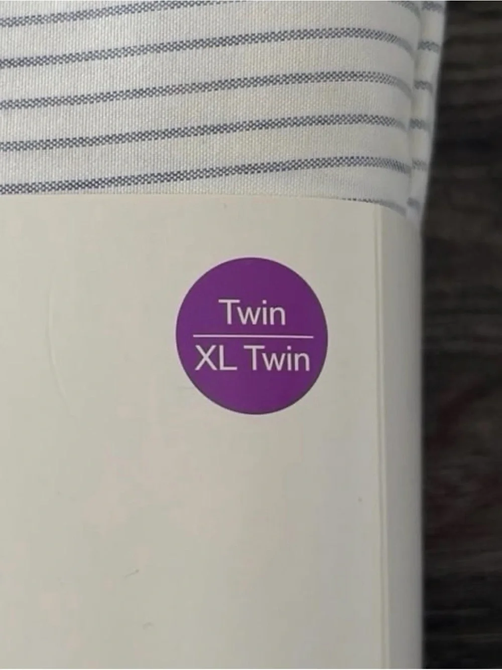 Room Essentials Target Twin / Twin XL Microfiber Sheet Set - Blue Pinstripe